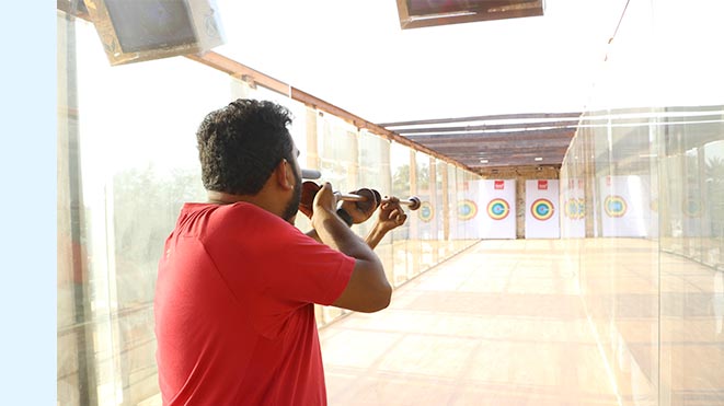 Enjoy Blowgun at Della